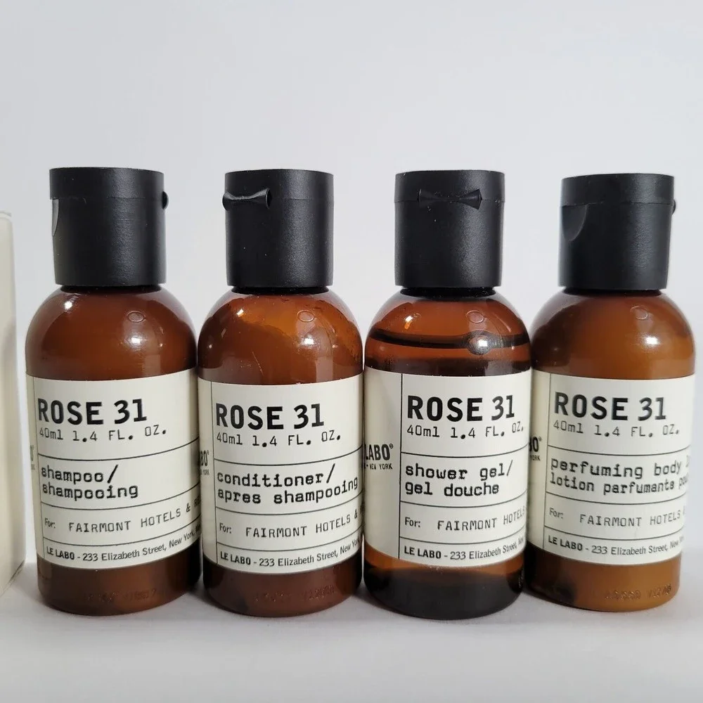 Le Labo Rose 31 Travel Size Shampoo Conditioner Lotion Soap Shower Gel 1.4 Oz - Picture 4 of 4